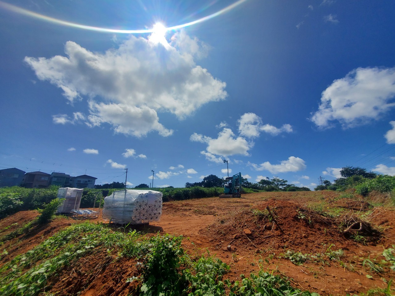 愛知県大岩町太陽光の工事が始まります👷🏻‍♂️